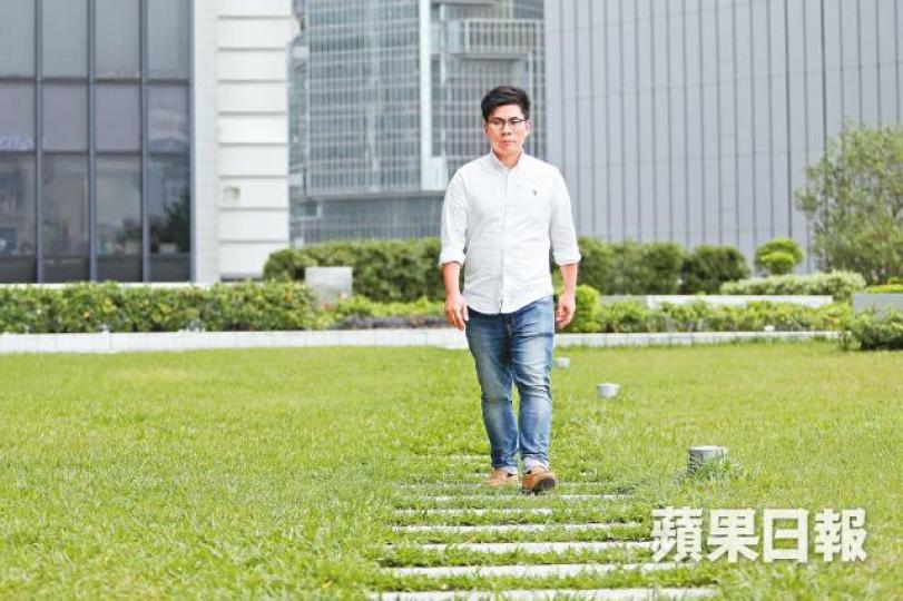 ■新任工黨主席郭永健表明有接棒參選立會的準備。夏家朗攝 ■新任工黨主席郭永健表明有接棒參選立會的準備。夏家朗攝