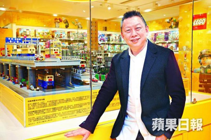 ■盧永仁指凱知樂未來會繼續豐富品牌組合。李潤芳攝 ■盧永仁指凱知樂未來會繼續豐富品牌組合。李潤芳攝