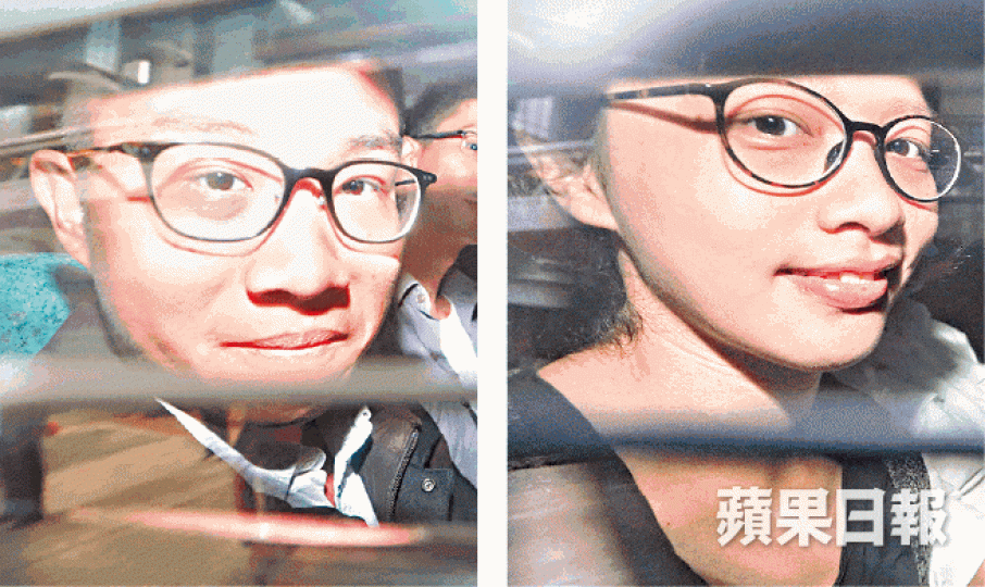■黃浩銘(左圖)及何潔泓(右圖)的保釋聆訊將於周五處理。
■黃浩銘(左圖)及何潔泓(右圖)的保釋聆訊將於周五處理。