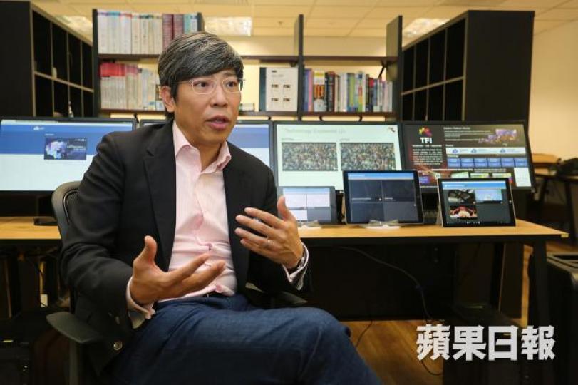 ■袁耀輝笑言自己18歲已創業,所以從來沒有一種心態,覺得創業令生活不穩定。伍嘉亮攝
■袁耀輝笑言自己18歲已創業,所以從來沒有一種心態,覺得創業令生活不穩定。伍嘉亮攝