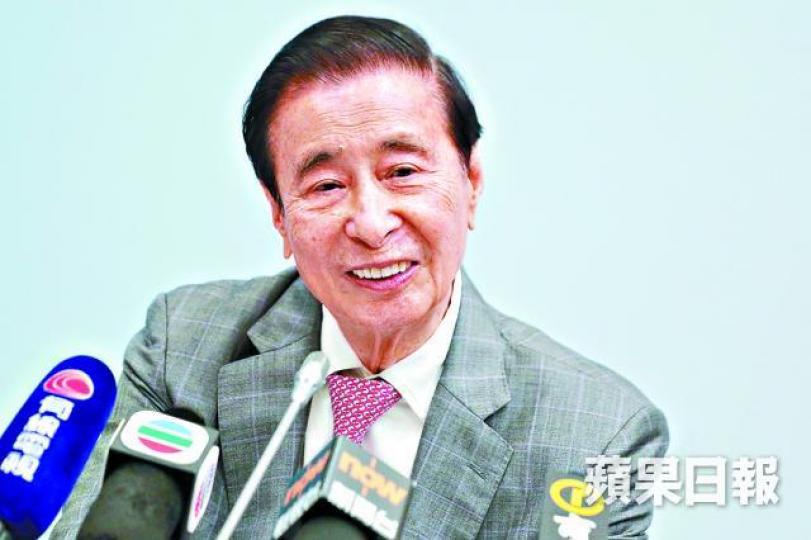 ■恒地坐擁本港最多農地;圖為集團主席李兆基。 ■恒地坐擁本港最多農地;圖為集團主席李兆基。