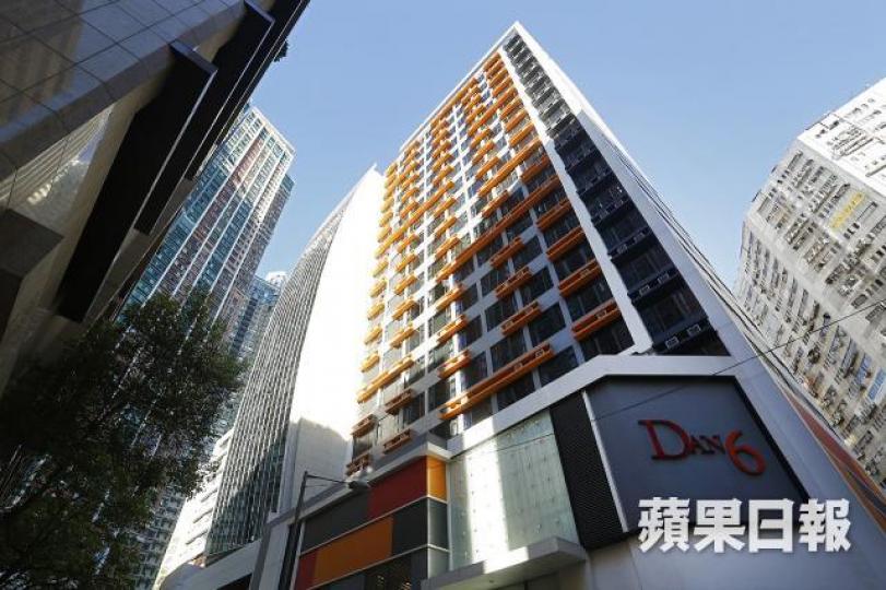 ■荃灣工廈DAN6去年發生駭人聽聞的石棺藏屍案。資料圖片 ■荃灣工廈DAN6去年發生駭人聽聞的石棺藏屍案。資料圖片