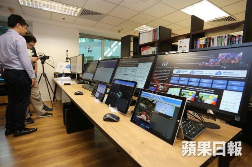 ■天開投入頗多資源於科研,約六至七成員工均為研發團隊。伍嘉亮攝 ■天開投入頗多資源於科研,約六至七成員工均為研發團隊。伍嘉亮攝