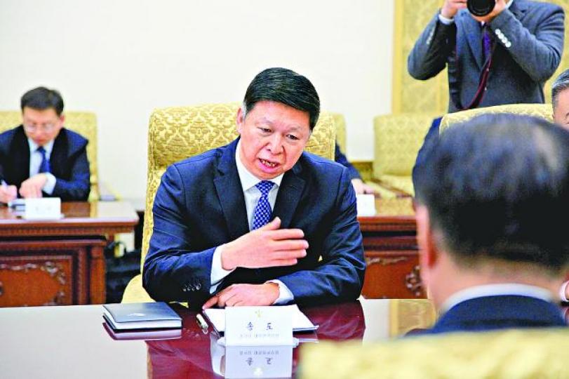 ■習近平特使宋濤 ■習近平特使宋濤