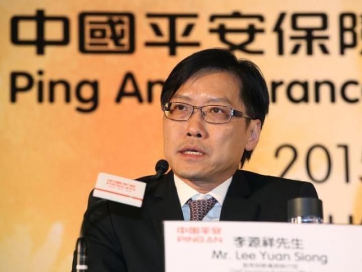 ■平保首席保險業執行官李源祥表示,集團未來進一步「科技化」,隨即令股價火上加油。資料圖 ■平保首席保險業執行官李源祥表示,集團未來進一步「科技化」,隨即令股價火上加油。資料圖