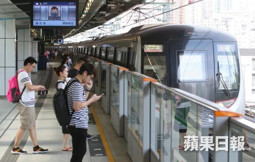 ■港鐵昨收報45.25元,較2007年高位漲約56%。 ■港鐵昨收報45.25元,較2007年高位漲約56%。