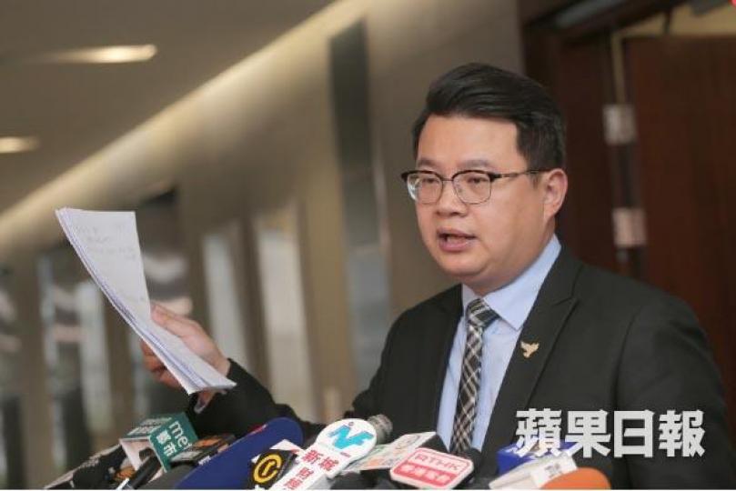 ■民主黨議員尹兆堅批評產業署無在租務談判嚴謹把關。 ■民主黨議員尹兆堅批評產業署無在租務談判嚴謹把關。