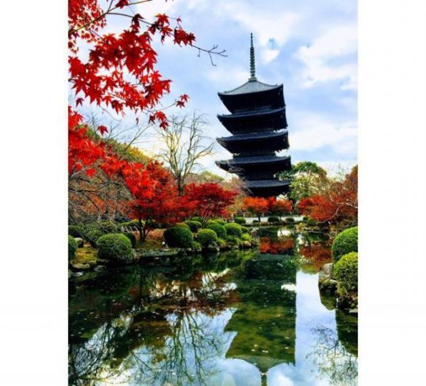 ■東寺並非遊客心目中的必去景點,不至於人頭湧湧。作者提供圖片 ■東寺並非遊客心目中的必去景點,不至於人頭湧湧。作者提供圖片