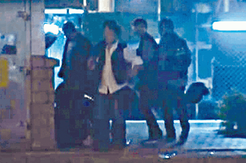 ■黃祖成指原審時呈堂的無綫新聞片段僅從網上下載。 ■黃祖成指原審時呈堂的無綫新聞片段僅從網上下載。