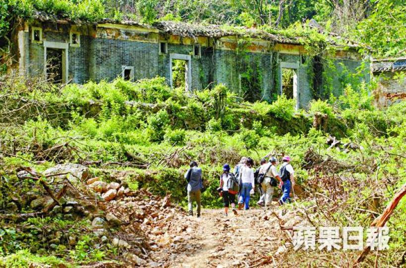 ■鎖羅盤被指有極高的保育價值,為其中一幅涉案郊野地。
■鎖羅盤被指有極高的保育價值,為其中一幅涉案郊野地。
