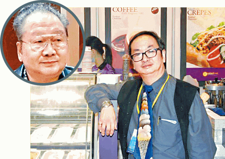 ■甄國治(圓圖)失蹤4日後尋回,其弟甄國榮(上圖)前晚已到警署接走他。互聯網
■甄國治(圓圖)失蹤4日後尋回,其弟甄國榮(上圖)前晚已到警署接走他。互聯網