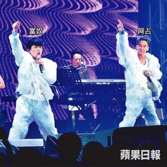 ■艾粒前晚在旺角開騷,全場爆滿。
■艾粒前晚在旺角開騷,全場爆滿。