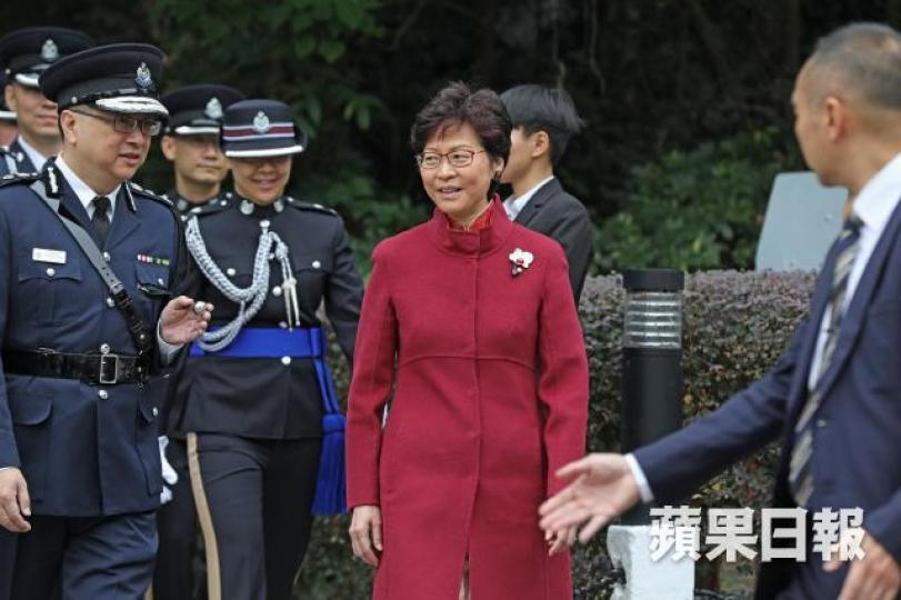 ■林鄭月娥指一地兩檢安排合法合理合情,質疑反對者故步自封。李家皓攝 ■林鄭月娥指一地兩檢安排合法合理合情,質疑反對者故步自封。李家皓攝