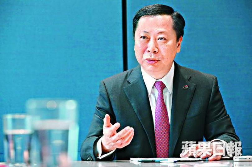 ■花旗商業銀行主管郭炬廷表示,新經濟企業佔該行商業銀行收入比例大增。謝榮耀攝 ■花旗商業銀行主管郭炬廷表示,新經濟企業佔該行商業銀行收入比例大增。謝榮耀攝