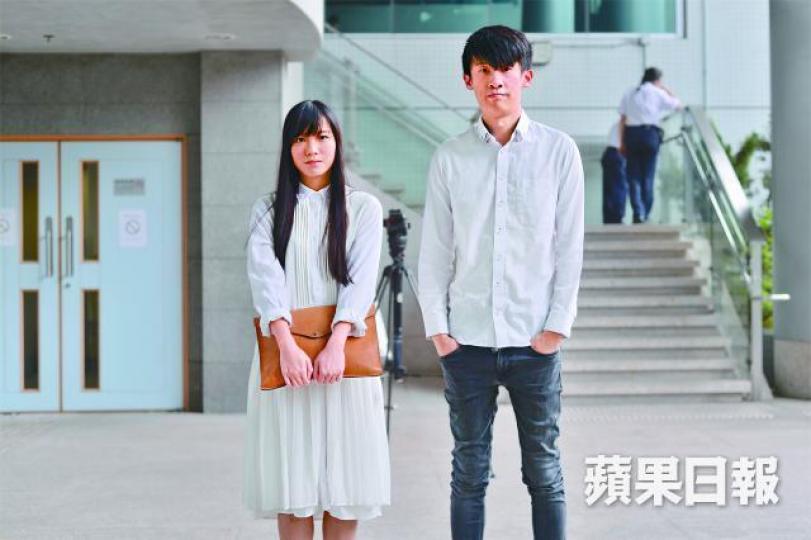 ■游蕙禎及梁頌恆早前被立會追討186萬元議員薪津。資料圖片