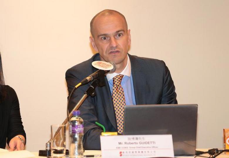 ■維他奶行政總裁陸博濤
■維他奶行政總裁陸博濤