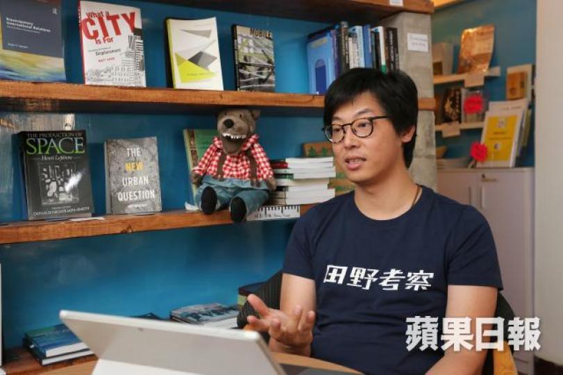 ■陳劍青批評政府無完全公開資料,令一般團體難以申請。 ■陳劍青批評政府無完全公開資料,令一般團體難以申請。