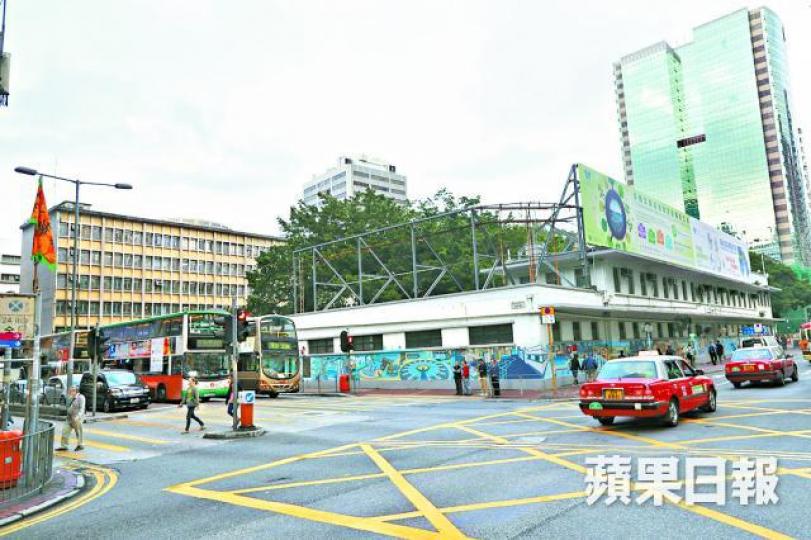 ■近50年歷史的食環署及水務署辦事處計劃重建。 ■近50年歷史的食環署及水務署辦事處計劃重建。