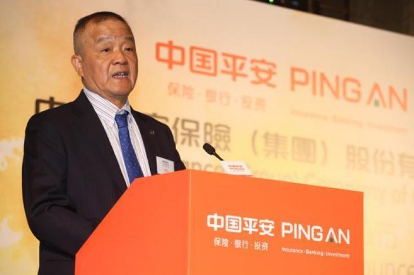 ■平保董事長兼首席執行官馬明哲。資料圖片 ■平保董事長兼首席執行官馬明哲。資料圖片