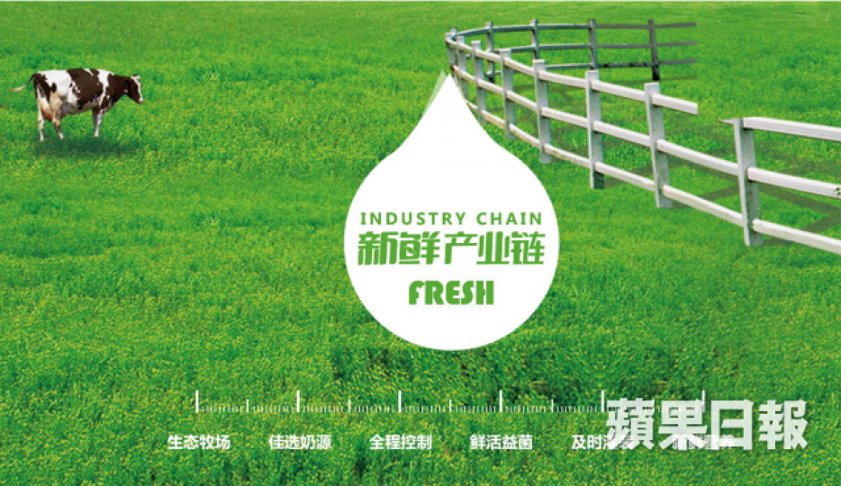 ■莊園牧場A股掛牌後,H股曾單日爆升95%。莊園牧場網頁 ■莊園牧場A股掛牌後,H股曾單日爆升95%。莊園牧場網頁