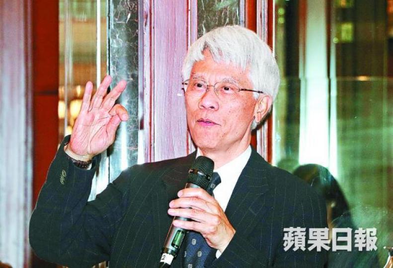 ■任志剛昨出席「陳坤耀傑出學人講座系列」。
■任志剛昨出席「陳坤耀傑出學人講座系列」。