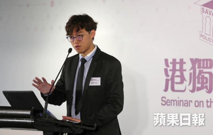 ■張秀賢指,港人對國家的認同創新低,是因為近年內地不斷拘押維權人士。易仰民攝
■張秀賢指,港人對國家的認同創新低,是因為近年內地不斷拘押維權人士。易仰民攝