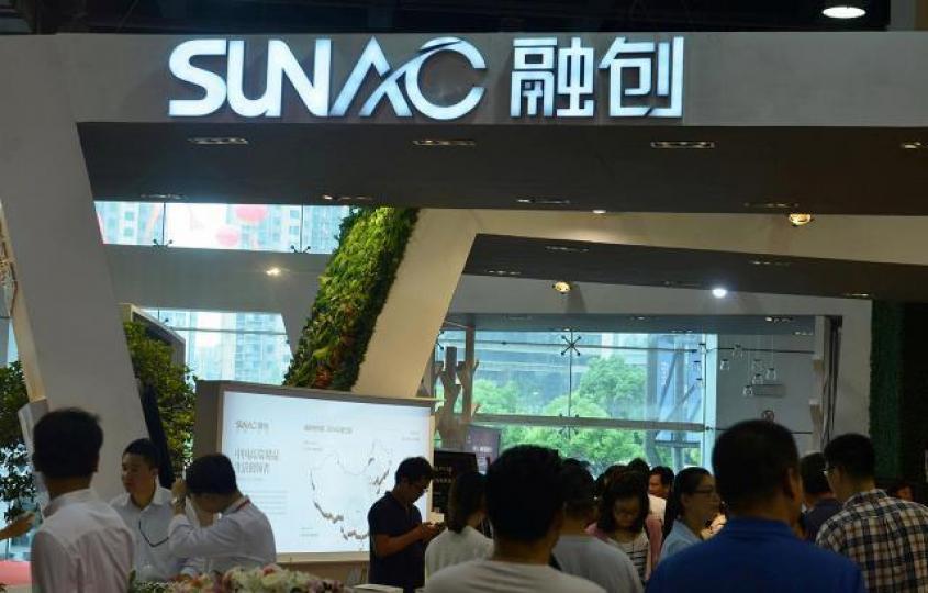 ■北水佔融創已發行股本24%,北水想套現,融創或受影響。 資料圖片 ■北水佔融創已發行股本24%,北水想套現,融創或受影響。 資料圖片
