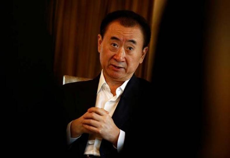 ■萬達集團董事長王健林。資料圖片
■萬達集團董事長王健林。資料圖片