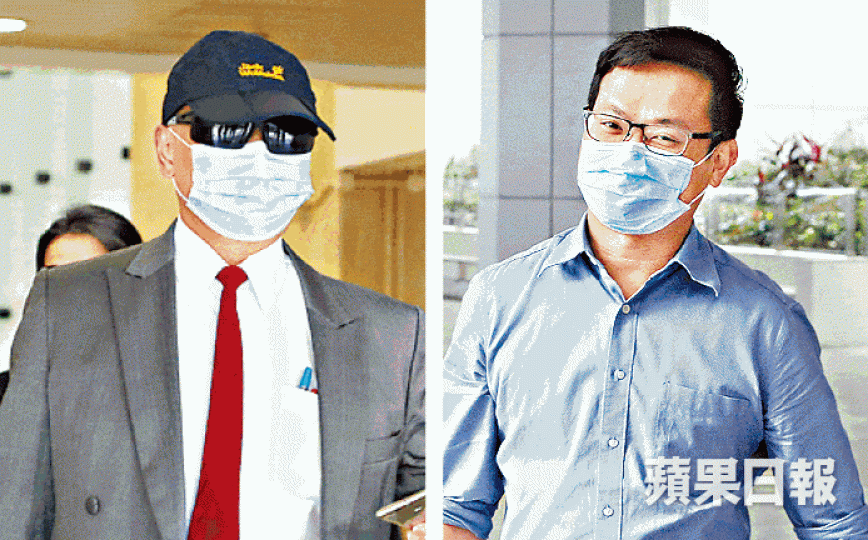 ■被告周向榮(左圖)及陳冠忠(右圖)均被控誤殺罪。陳善南攝 ■被告周向榮(左圖)及陳冠忠(右圖)均被控誤殺罪。陳善南攝