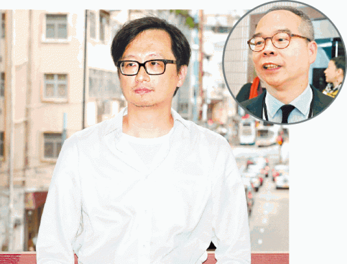 ■張鐵志被拒入境而無法參與四城論壇,劉江華(圓圖)昨稱不了解事件。 ■張鐵志被拒入境而無法參與四城論壇,劉江華(圓圖)昨稱不了解事件。