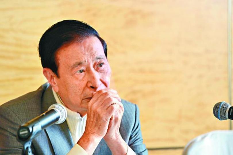 ■「四叔」李兆基過去10年增持恒地逾500次。資料圖片 ■「四叔」李兆基過去10年增持恒地逾500次。資料圖片