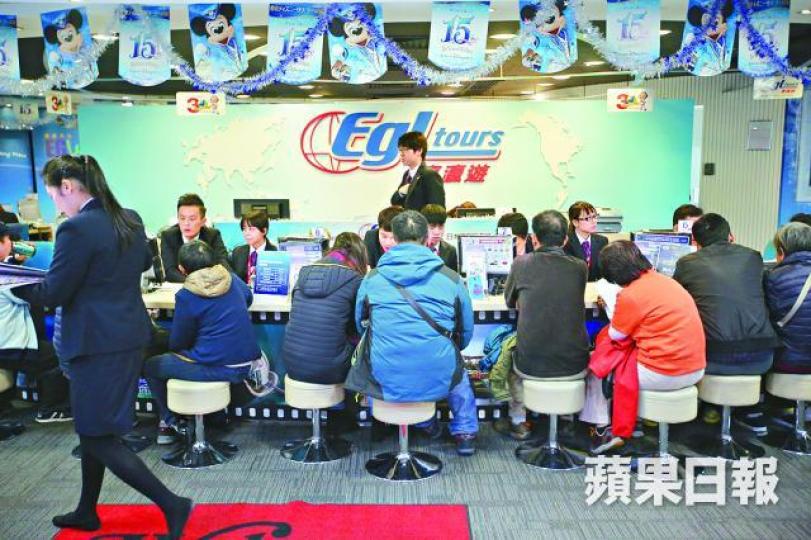 ■東瀛遊向自由行部門「開刀」,稱重組架構。 ■東瀛遊向自由行部門「開刀」,稱重組架構。