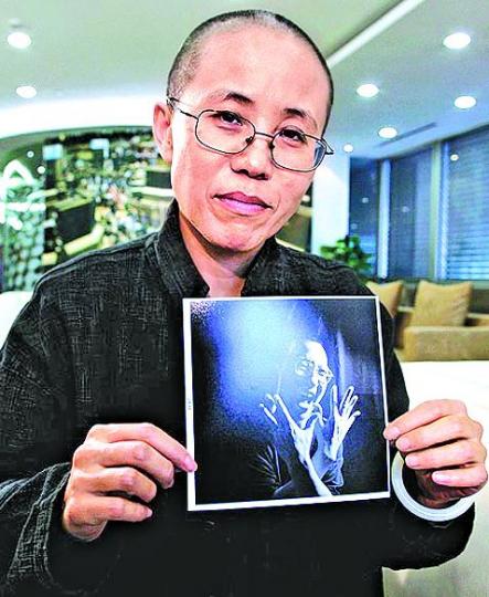 ■劉曉波遺孀劉霞 ■劉曉波遺孀劉霞