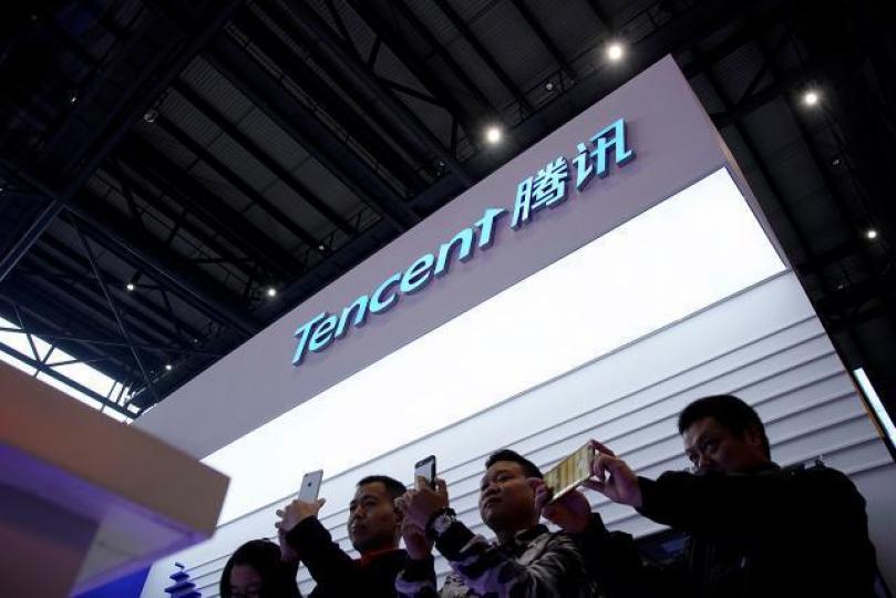 ■騰訊如冇突如其來負面因素,相信悲觀極都會再次試一試439.6元高位。 資料圖片 ■騰訊如冇突如其來負面因素,相信悲觀極都會再次試一試439.6元高位。 資料圖片