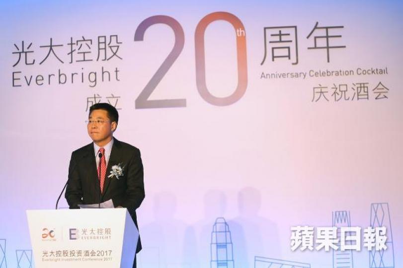 ■光控出售投資項目,件件都啖啖肉。圖為首席執行官陳爽。 資料圖片 ■光控出售投資項目,件件都啖啖肉。圖為首席執行官陳爽。 資料圖片