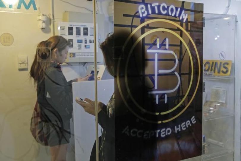 ■比特幣期貨價格昨急升。 ■比特幣期貨價格昨急升。