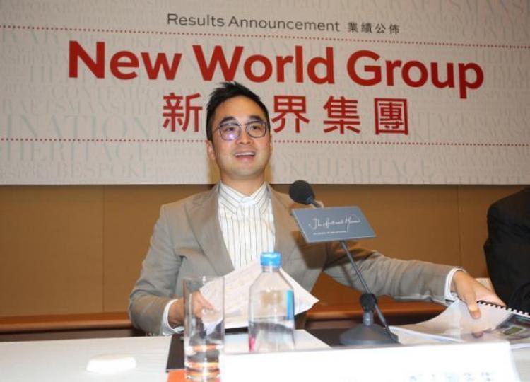 ■新世界股價有條件倍升。圖為為執行副主席兼總經理鄭志剛。資料圖片 ■新世界股價有條件倍升。圖為為執行副主席兼總經理鄭志剛。資料圖片