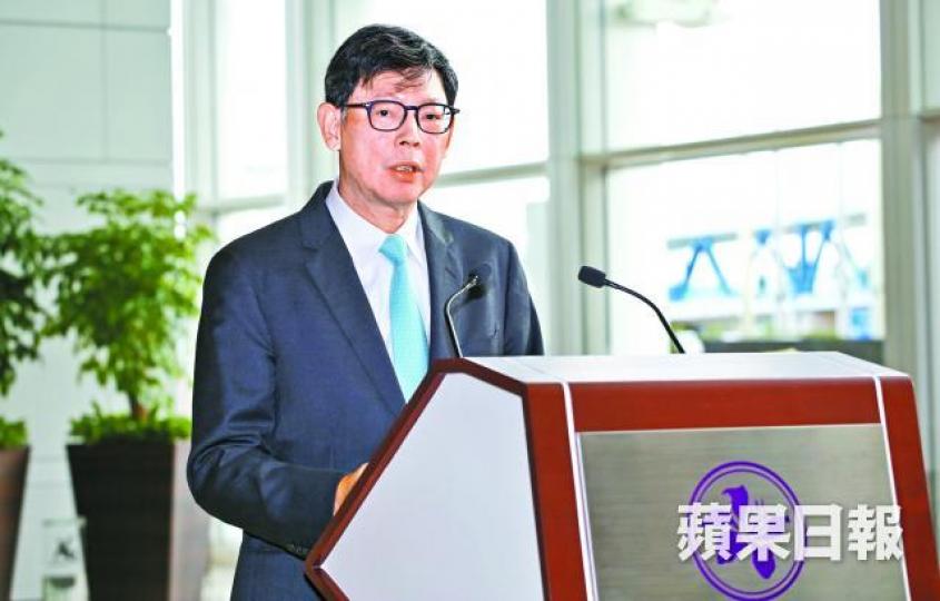 ■金管局總裁陳德霖指美國稅改方案或影響利率升勢。 ■金管局總裁陳德霖指美國稅改方案或影響利率升勢。