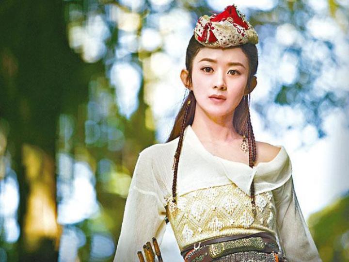 ■在《西遊記之女兒國》飾演國王的趙麗穎笑說角色是一個少女。劇照
■在《西遊記之女兒國》飾演國王的趙麗穎笑說角色是一個少女。劇照