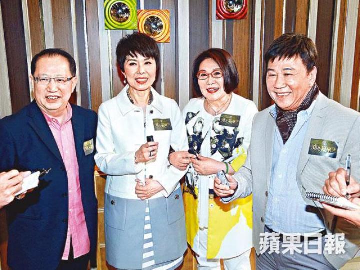 ■李司棋(右二)受劉家豪(左一)邀請,復出與舊拍檔關菊英、夏雨拍劇。資料圖片 ■李司棋(右二)受劉家豪(左一)邀請,復出與舊拍檔關菊英、夏雨拍劇。資料圖片