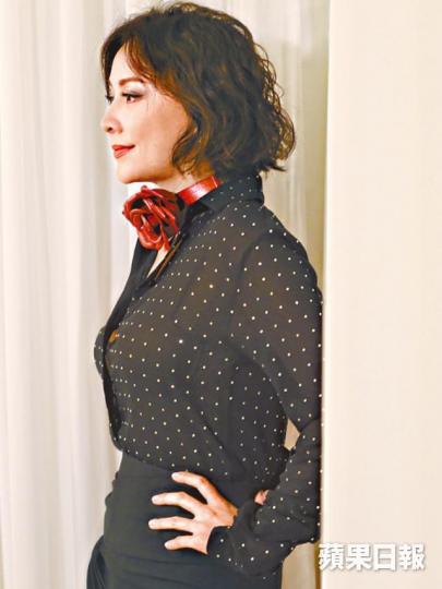 ■嘉玲謂若然現實中婚姻破裂,她會坦然接受。 ■嘉玲謂若然現實中婚姻破裂,她會坦然接受。