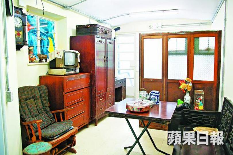 ■楓林樓低層單位用作展示昔日屋邨生活面貌。 ■楓林樓低層單位用作展示昔日屋邨生活面貌。