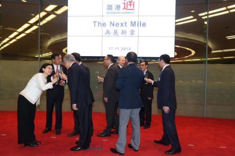 ■2015年是滬港通的前奏,今年是滬港通見真章之時。資料圖片 ■2015年是滬港通的前奏,今年是滬港通見真章之時。資料圖片