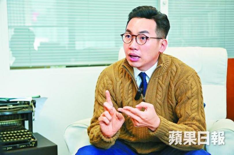 ■楊岳橋指民主派未有就修訂作公眾教育。袁志中攝 ■楊岳橋指民主派未有就修訂作公眾教育。袁志中攝