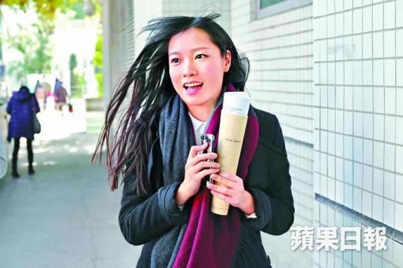 ■游蕙禎昨到九龍城法院應訊。陳善南攝 ■游蕙禎昨到九龍城法院應訊。陳善南攝