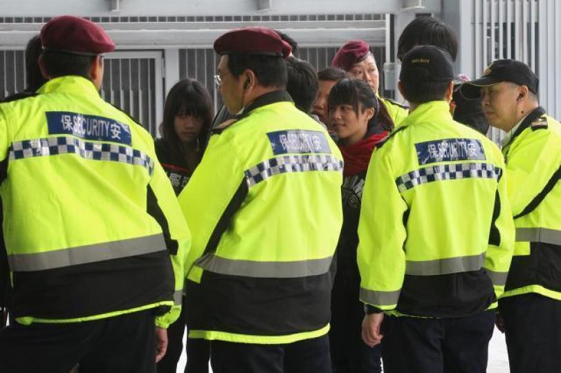 ■香港現有持牌保安公司1,144間，國歌法本地化之後，保安公司大有加價的空間。資料圖片