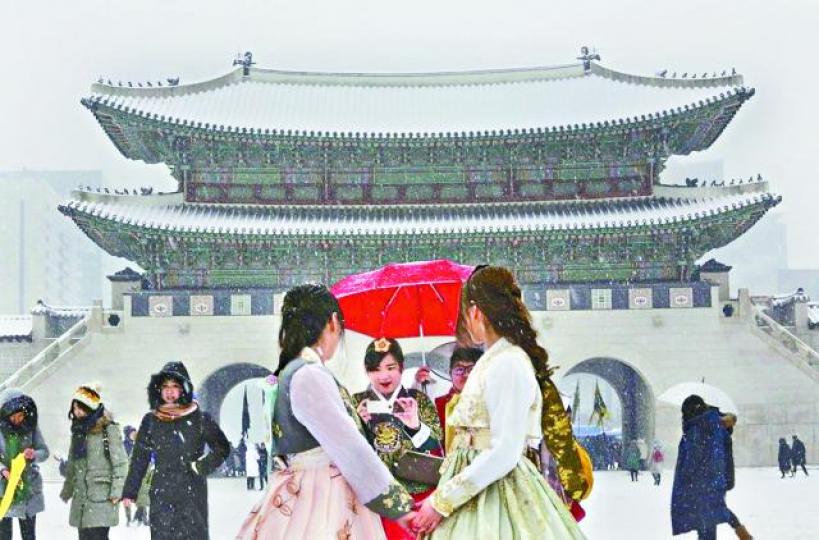 ■中國再啟限韓令,令南韓旅遊業再受打擊。 ■中國再啟限韓令,令南韓旅遊業再受打擊。