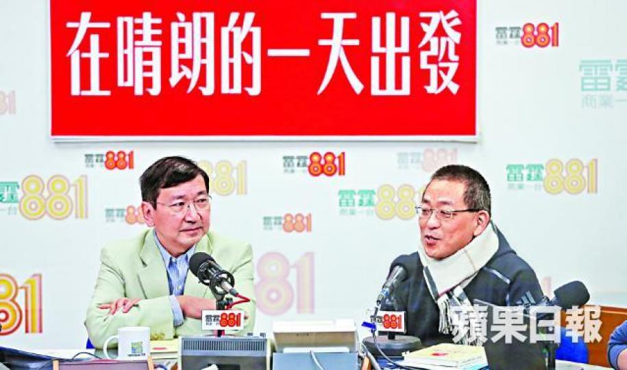 ■陳文敏(左)與沈士文昨指參選並非不滿現屆公會主席和執委。 ■陳文敏(左)與沈士文昨指參選並非不滿現屆公會主席和執委。