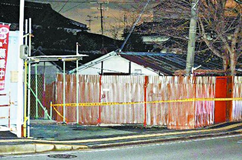 ■涉事一家居住的房屋。 ■涉事一家居住的房屋。