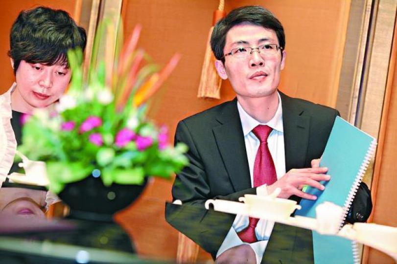 ■舜宇光學將更改買賣單位;圖為集團總裁孫泱。資料圖片 ■舜宇光學將更改買賣單位;圖為集團總裁孫泱。資料圖片